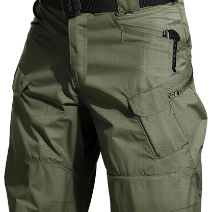 Men's Cargo Shorts Multi Pockets Waterproof Tactical Shorts Lightweight Quick Drying Breathable Cargo Shorts