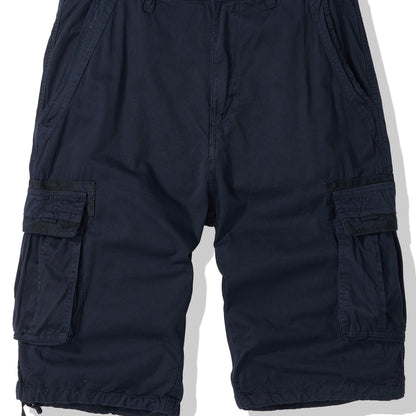 Men's Casual Multi Pocket Shorts, Chic Comfy Cotton Cargo Shorts