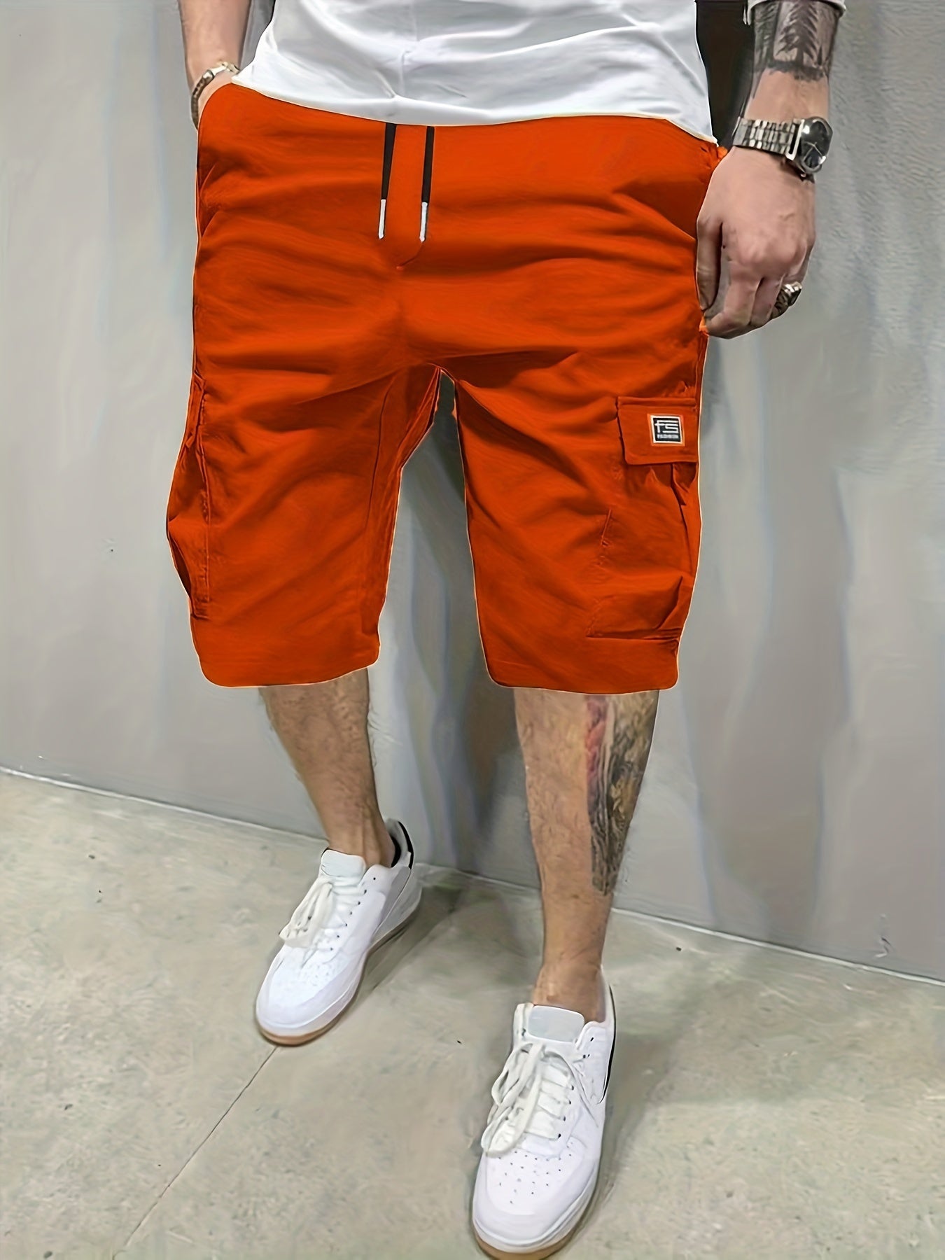 Comfort-Fit Cargo Shorts - Breathable, Durable Fabric with Spacious Pockets for Summer Activities