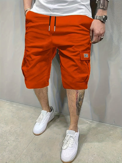 Comfort-Fit Cargo Shorts - Breathable, Durable Fabric with Spacious Pockets for Summer Activities