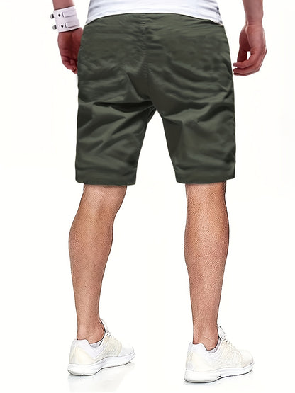 Versatile, Non-Sheer Men's Cargo Shorts: Durable, Comfort Fit for Beach, Golf, & Daily Wear