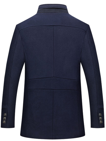 Men's Business Woolen Coat Fashion Scarf - Non Ironing, Windproof, Warm - For Men - Suitable for Fall/Winter - Perfect Gift for Business Professionals