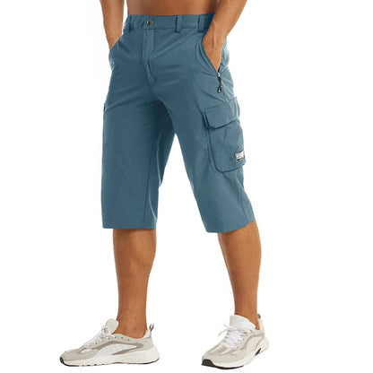 MAGCOMSEN Men's Quick Dry Cargo Shorts Summer Hiking Fishing Shorts Multi-pockets Cargo Shorts