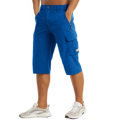 MAGCOMSEN Men's Quick Dry Cargo Shorts Summer Hiking Fishing Shorts Multi-pockets Cargo Shorts