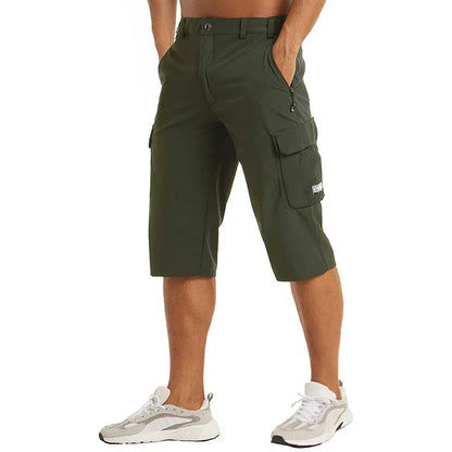 MAGCOMSEN Men's Quick Dry Cargo Shorts Summer Hiking Fishing Shorts Multi-pockets Cargo Shorts