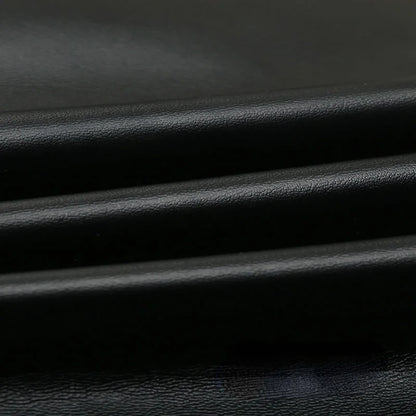 Men's Leather Pants Slim Fit PU Leather Pants Elastic Single Layer Motorcycle Leather Pants Man Waterproof Oil-Proof Young