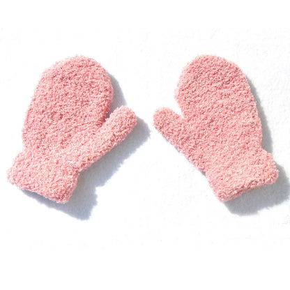 Knitted gloves mitten Baby Winter Gloves Infant baby mittens For Boy Girls Soft Warm Full Finger Gloves child mittens