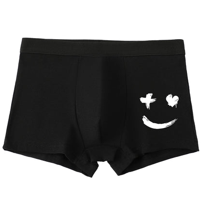 4pcs Boys Underwear Soft Breathable Cartoon Pattern Comfy Boxers Briefs