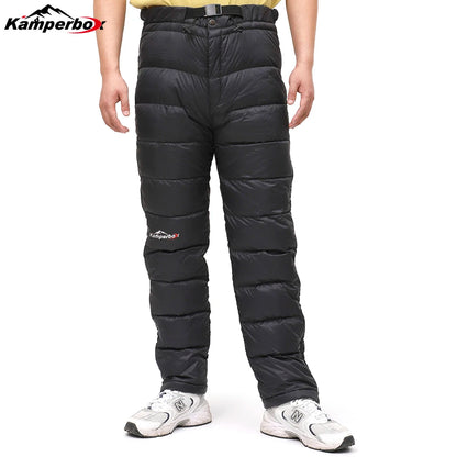 Outdoors Down Pants Men,Winter Hiking Pants Men Trekking Pants Men Winter Trousers Down Pants Winter Pants Men