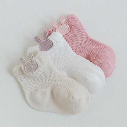 3Pairs/lot Mesh Infant Baby Socks Spring Summer Baby Socks for Girls Cotton Newborn Baby Socks Toddler Baby Boys Accessories
