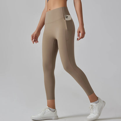 Women Leggings With Pockets Yoga Pants Gym Leggings Sport Women Fitness High Waist Female Legging Tummy Control Running Training