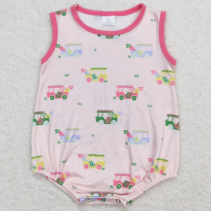 Hot Sale Infant Baby Girls Rompers Duck Flutter Sleeve Rompers Boutique Kids Clothes Sibling Onesie Toddler Girls Bubble Rompers