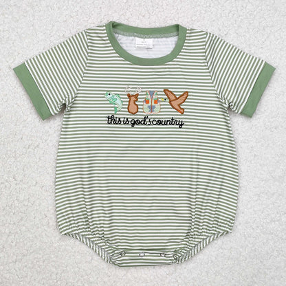 Hot Sale Infant Baby Girls Rompers Duck Flutter Sleeve Rompers Boutique Kids Clothes Sibling Onesie Toddler Girls Bubble Rompers