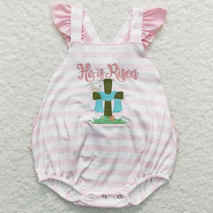 Hot Sale Infant Baby Girls Rompers Duck Flutter Sleeve Rompers Boutique Kids Clothes Sibling Onesie Toddler Girls Bubble Rompers