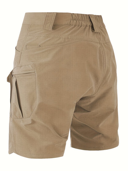 Men's Cargo Shorts Multi Pockets Waterproof Tactical Shorts Lightweight Quick Drying Breathable Cargo Shorts