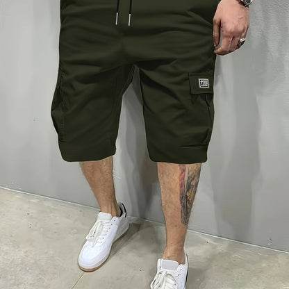 Comfort-Fit Cargo Shorts - Breathable, Durable Fabric with Spacious Pockets for Summer Activities