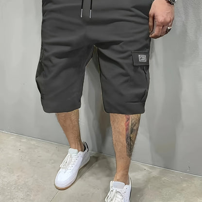 Comfort-Fit Cargo Shorts - Breathable, Durable Fabric with Spacious Pockets for Summer Activities