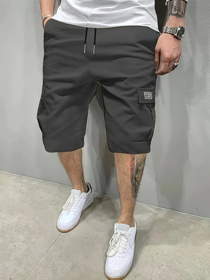 Comfort-Fit Cargo Shorts - Breathable, Durable Fabric with Spacious Pockets for Summer Activities