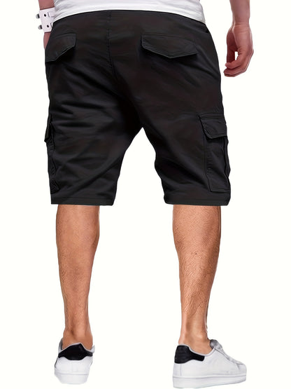 Comfort-Fit Cargo Shorts - Breathable, Durable Fabric with Spacious Pockets for Summer Activities
