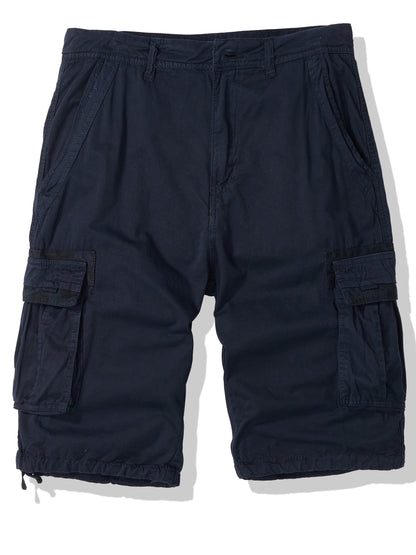 Men's Casual Multi Pocket Shorts, Chic Comfy Cotton Cargo Shorts